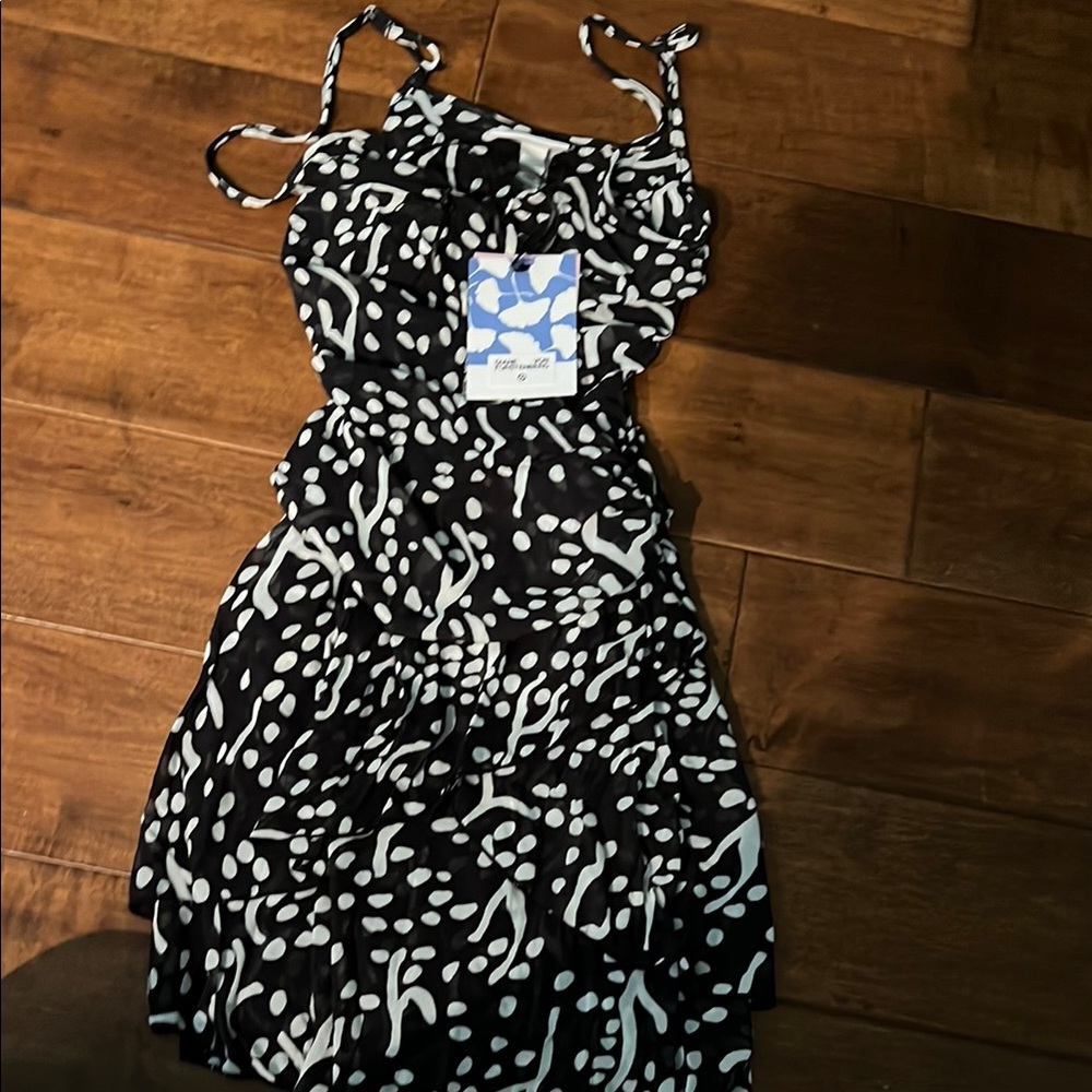 Diane Von Furstenberg x Target Black and White Mini Dress